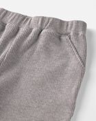 Baby Boy 2-Piece Organic Cotton Waffle Knit Top & Pant Set, image 2 of 4 slides