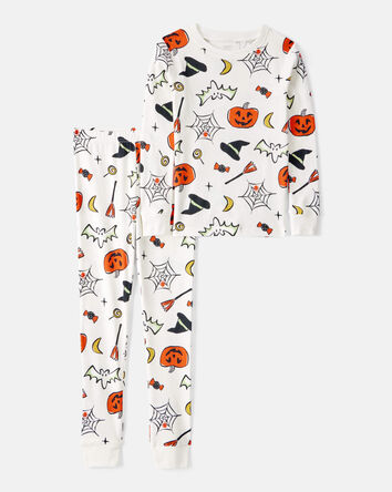 Kid 2-Piece Halloween 100% Snug Fit Cotton Pyjamas, 