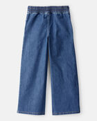 Kid Denim Wide Leg Pants, image 2 of 4 slides