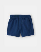 Baby Boy Twill Shorts - Blue, image 2 of 4 slides
