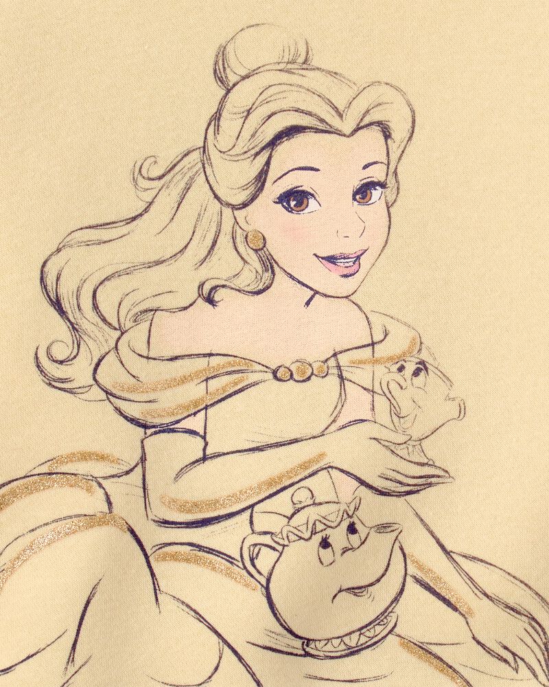 Tout-petit fille - Chandail en molleton Belle de Disney&copy; - Jaune, image 3 sur 3 diapositives