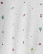 Baby Organic Cotton Pyjamas in Icon Town Print, image 3 of 5 slides