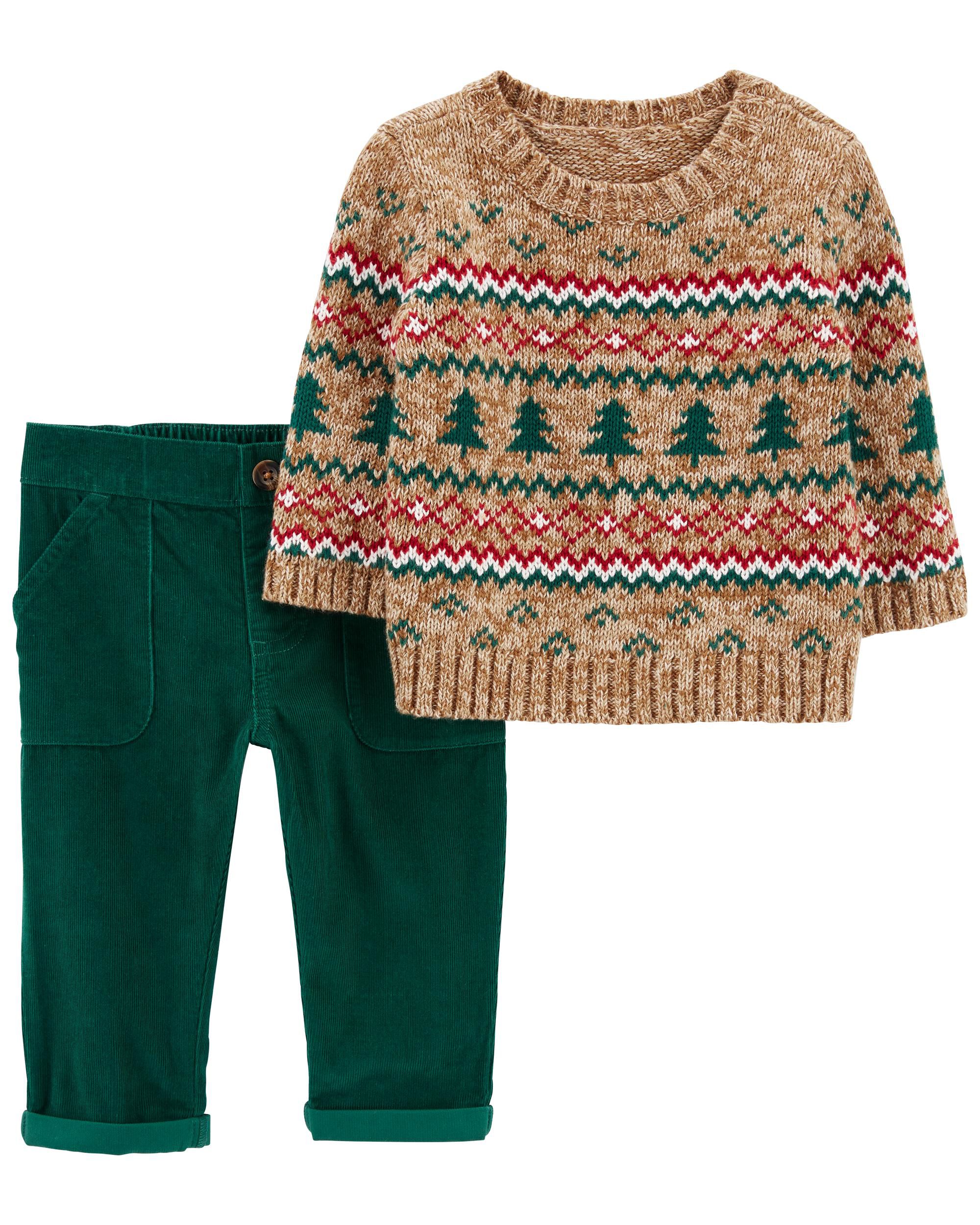Baby holiday sweater top