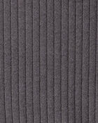 Baby Girl Long-Sleeve Peplum Top - Black, image 2 of 3 slides