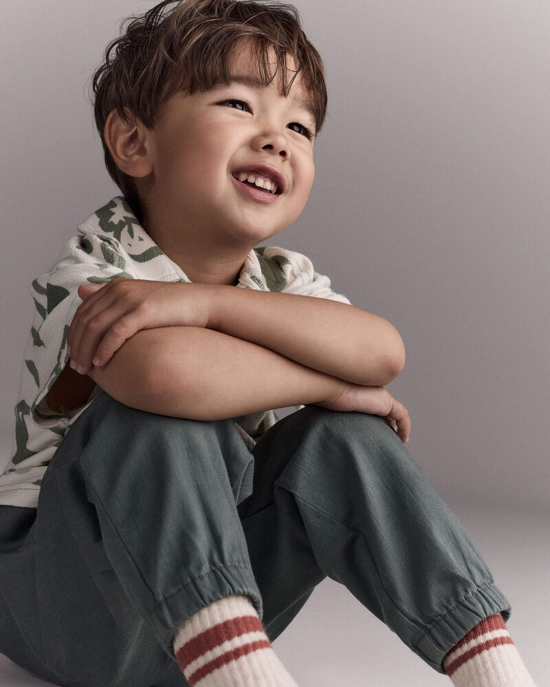 Toddler Boy Jogger Pant - Olive, image 4 of 7 slides