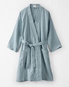 Adult Organic Cotton Gauze Robe, image 1 of 5 slides