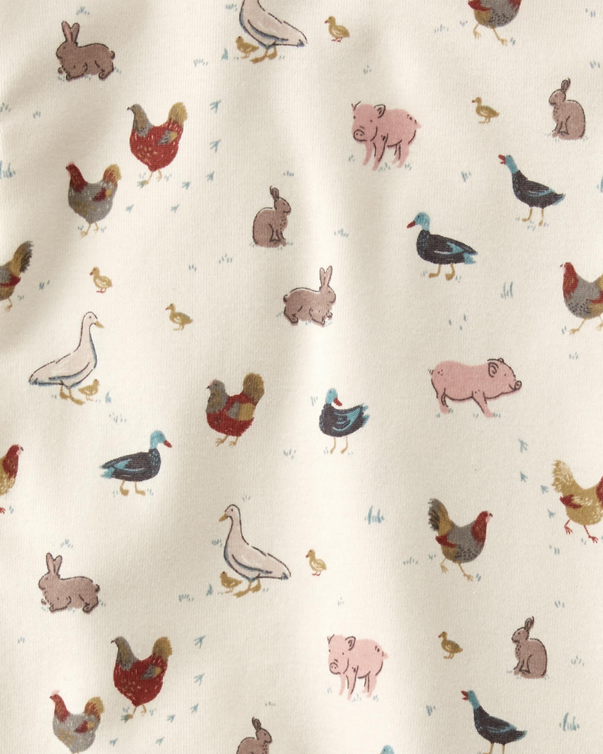 Organic Cotton 2 Piece Pyjamas Set