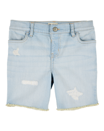 Kid Iconic Denim Short: Mid Length, 