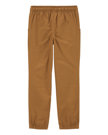 Kid Pull-On Poplin Pants, 