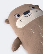 Toddler Otter Plush - Mocha Brown, image 7 of 7 slides