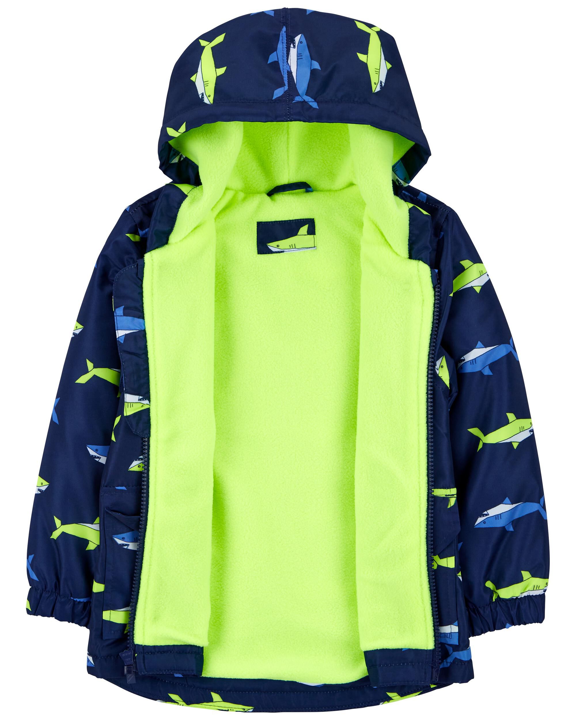 Blue Shark Print Rain Jacket Carter s Oshkosh Canada