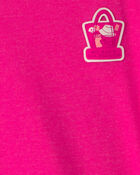 Toddler Girl 'My Bag's All Packed' Summer Graphic Tee - Pink, image 3 of 5 slides