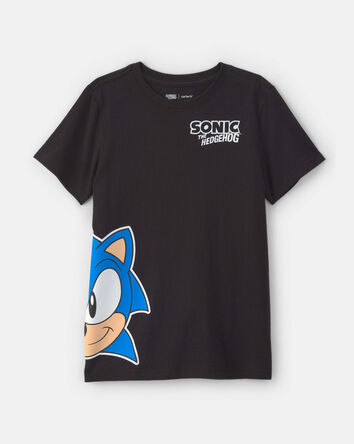 Gar&ccedil;ons - T-shirt &agrave; imprim&eacute; Sonic the Hedgehog&trade; - Noir, 