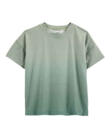 Toddler Ombre Knit Short-Sleeve Tee - Green, 