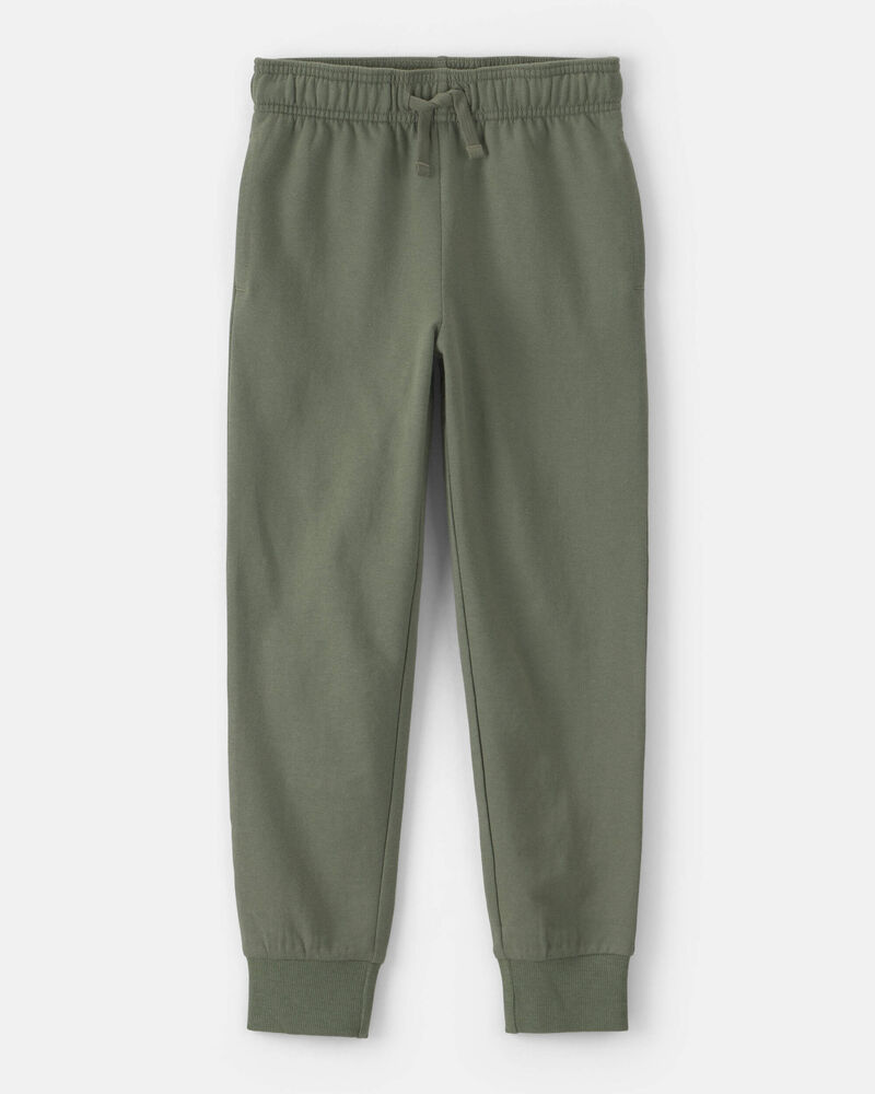 Boys French Terry Joggers - Green, image 1 of 4 slides