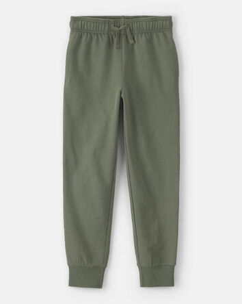 Boys French Terry Joggers - Green, 