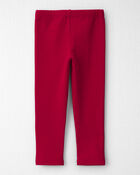 Toddler Girl 2-Pack Fleece Leggings Made with Organic Cotton, image 2 of 6 slides
