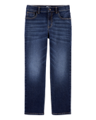 Kid Classic Jeans In Rail Tie True Blue Wash, image 1 of 5 slides
