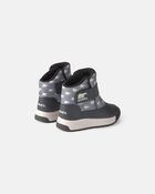Boys SOREL Whitney&trade; III Strap Mid Snow Boot- Grey, image 2 of 3 slides