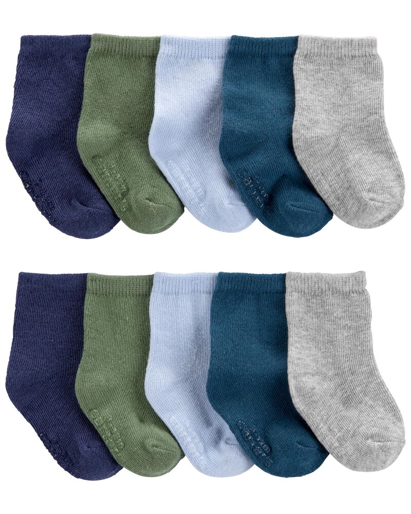 Toddler 10-Pack Socks, image 1 of 2 slides