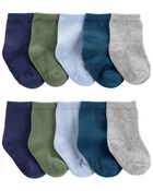 Toddler 10-Pack Socks, image 1 of 2 slides