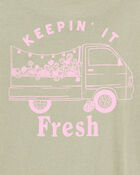 Kid Stay Fresh Graphic Short-Sleeve Tee - Green, image 4 of 5 slides