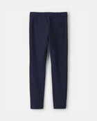 Girls Ponte Skinny Uniform Pants - Navy, image 2 of 4 slides