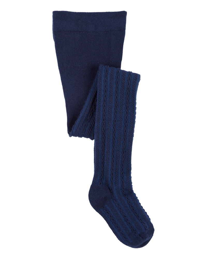 Kid Cable Knit Tights, image 1 of 2 slides