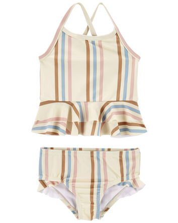 B&eacute;b&eacute; Ensemble 2 pi&egrave;ces tankini ray&eacute;, 