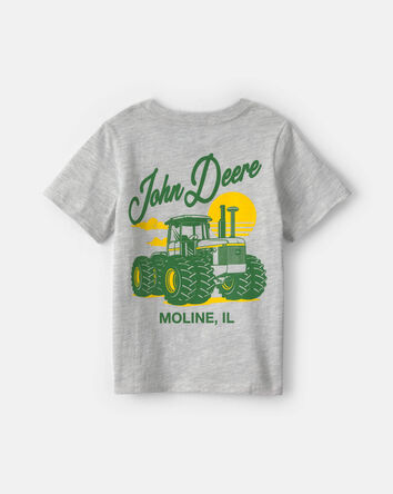 Toddler Boy John Deere Tractor Graphic Tee - Grey, 