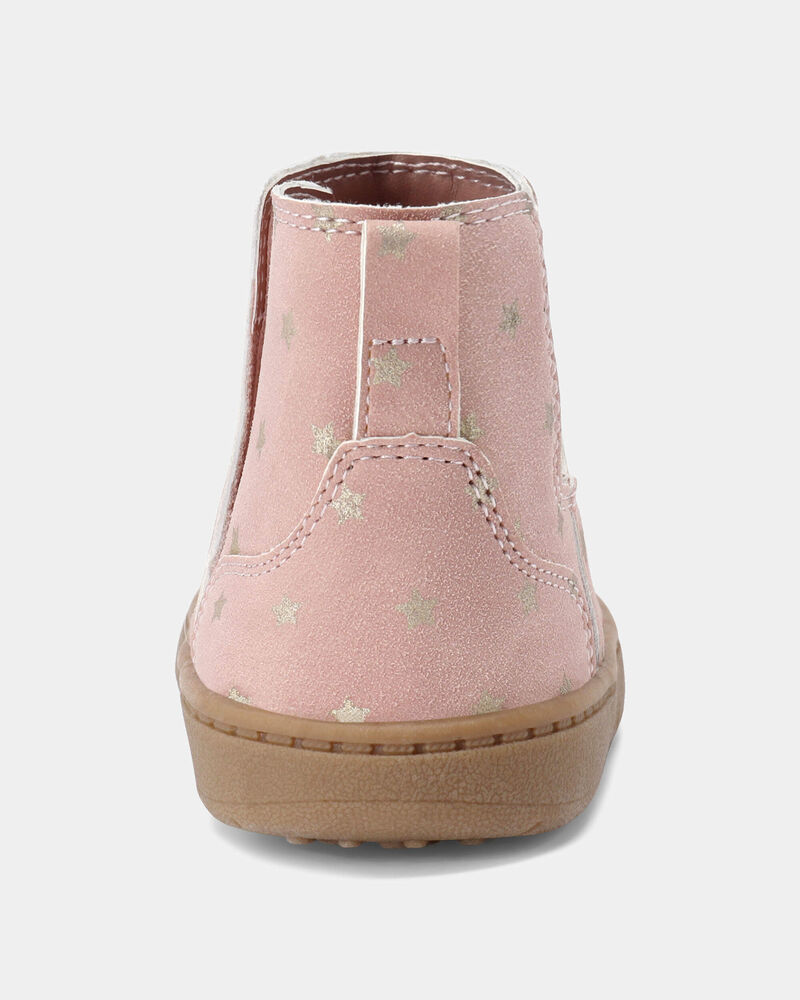 Baby Girl Every Step&reg; First Walker Boots - Pink, image 3 of 6 slides