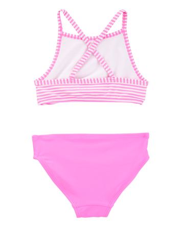 Toddler 3-Piece Tropical Print Rashguard Set, 