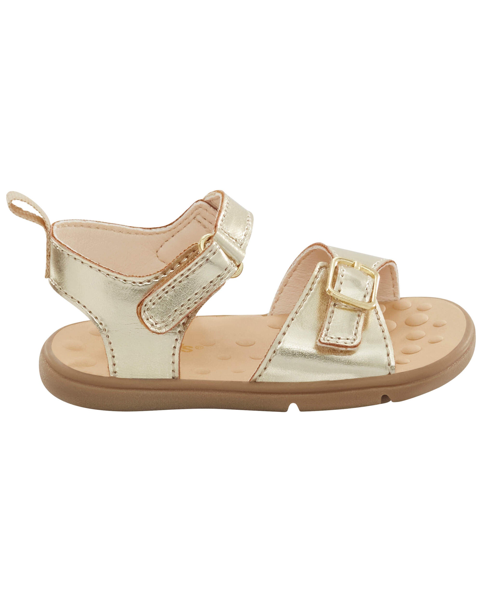 Gold sandals kids clearance