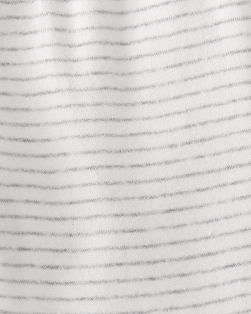 B&eacute;b&eacute; - Emballage de 2 pantalons &agrave; pieds en coton c&ocirc;tel&eacute; certifi&eacute; biologique , image 3 sur 4 diapositives