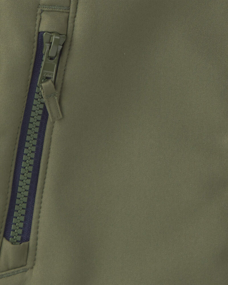 B&eacute;b&eacute; gar&ccedil;on - Blouson matelass&eacute; d&rsquo;&eacute;paisseur moyenne - Vert, image 3 sur 3 diapositives