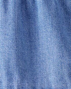 Baby Girl Organic Cotton Denim Dress, image 5 of 6 slides