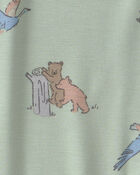 B&eacute;b&eacute; gar&ccedil;on - Grenouill&egrave;re PurelySoft &agrave; fermeture &agrave; glissi&egrave;re double sens &agrave; motif animaux - Vert, image 5 sur 7 diapositives