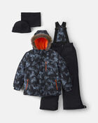 Boys  2 Piece Snowsuit - Grey, image 1 of 13 slides