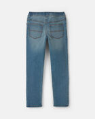 Boys Denim Straight Jeans - Medium Wash, image 2 of 5 slides