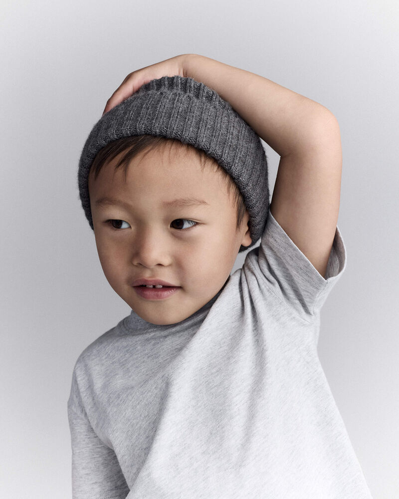 Toddler Short-Sleeve Relaxed Graphic Tee - Heather Grey, image 3 of 6 slides