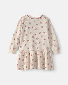 Toddler Girl Disney&copy; Long-Sleeve Dress - Cream, image 2 of 3 slides