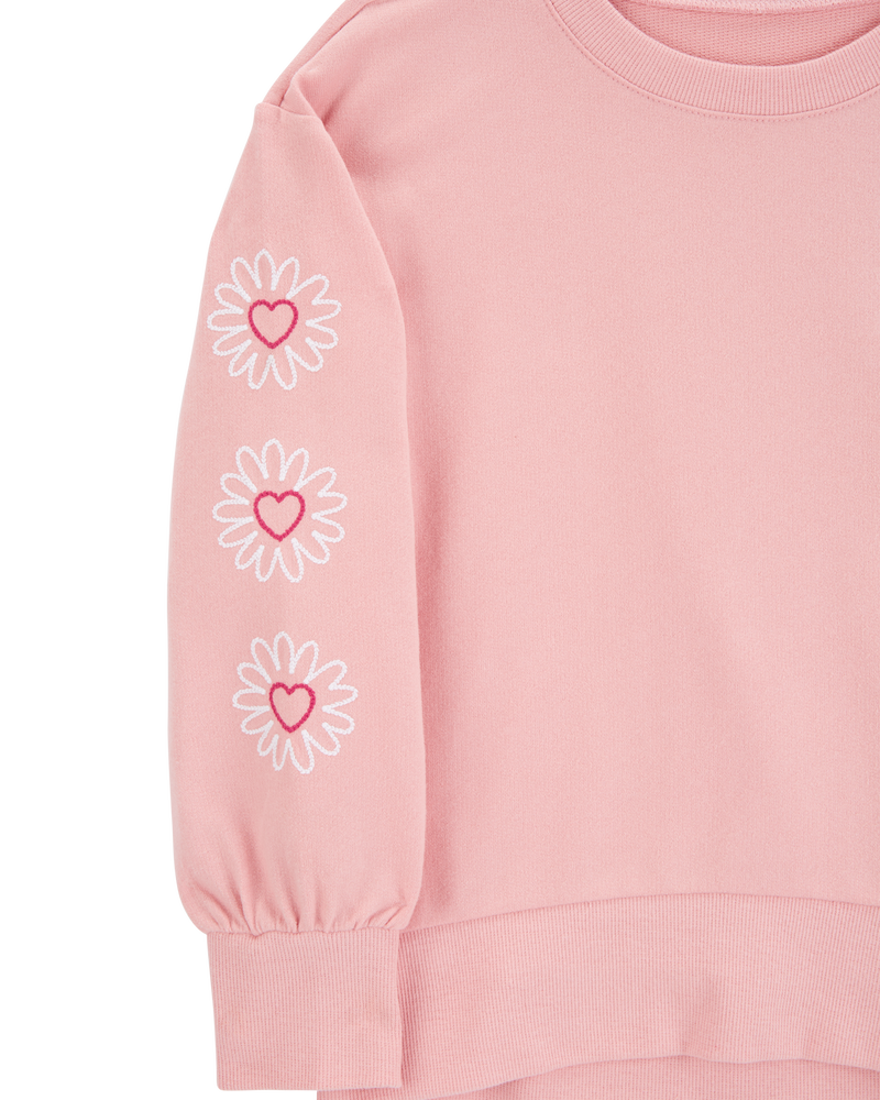 Kid Best Vibes Crew Neck Pullover, image 2 of 4 slides