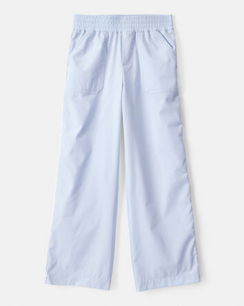 Girls Woven Active Pants - Blue, 