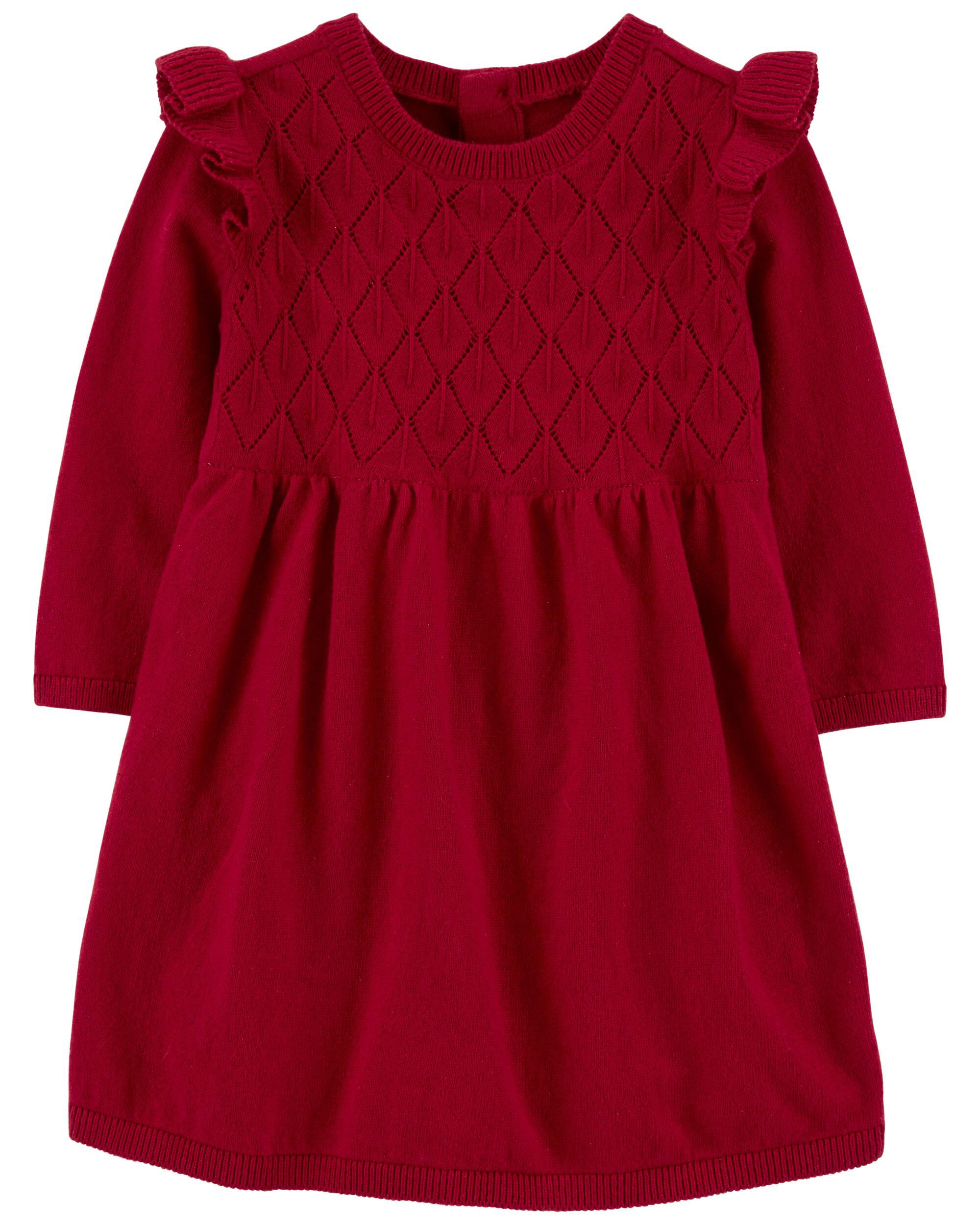 Carters red cheap dress