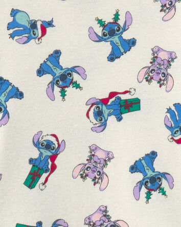 Tout-petit - Pyjama ajust&eacute; 2 pi&egrave;ces en 100 % coton &agrave; motif Stitch pour No&euml;l &ndash; Ivoire, 