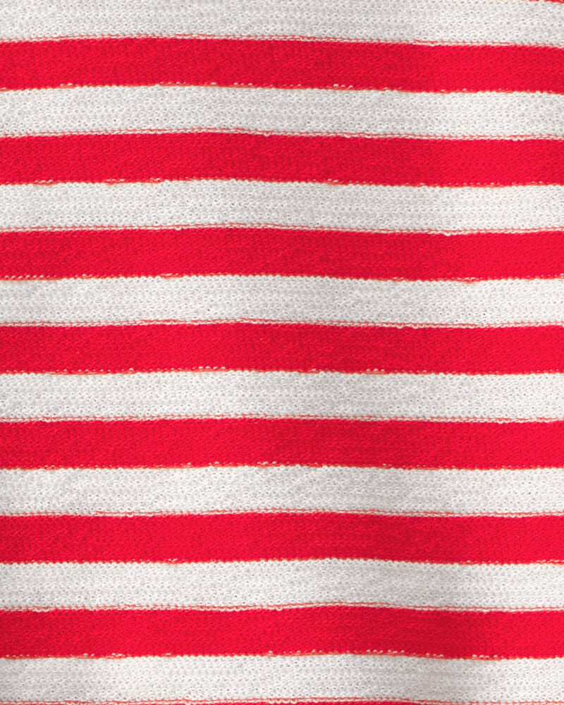 B&eacute;b&eacute; - Ensemble 2 pi&egrave;ces haut et short - Rouge, image 5 sur 5 diapositives