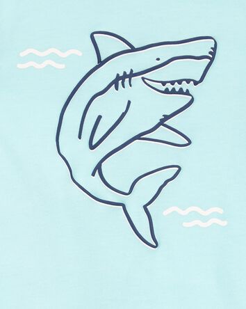 Baby 2-Piece Shark Outfit Set - Blue, 