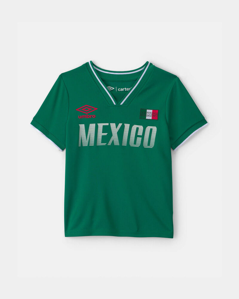 Toddler Girl 2-Piece Umbro Mexico Soccer Jersey & Skort Set - Green/White, image 2 of 9 slides