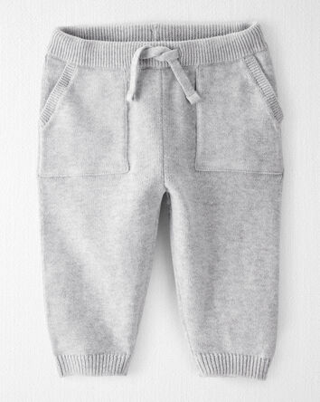 Baby Baby organic cotton sweater knit jogger, 
