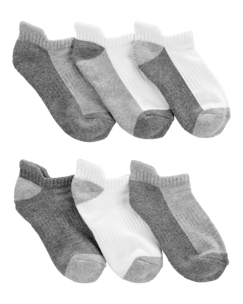 Kid 6-Pack Ankle Socks, image 1 of 2 slides